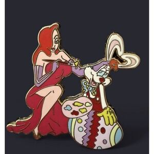 Disney Jessica & Roger Rabbit Easter Egg Pin Disney Shopping LE 250